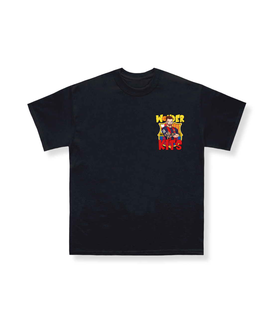 Essential Graphic Youth Shirt -Barcelona Black