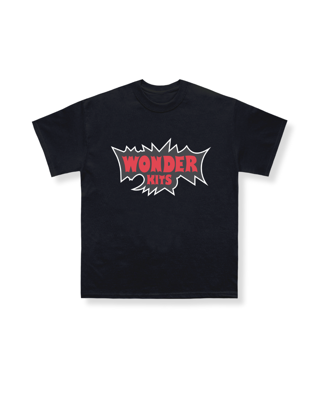 Wonder Kits Graphic Youth T- Shirt - Black