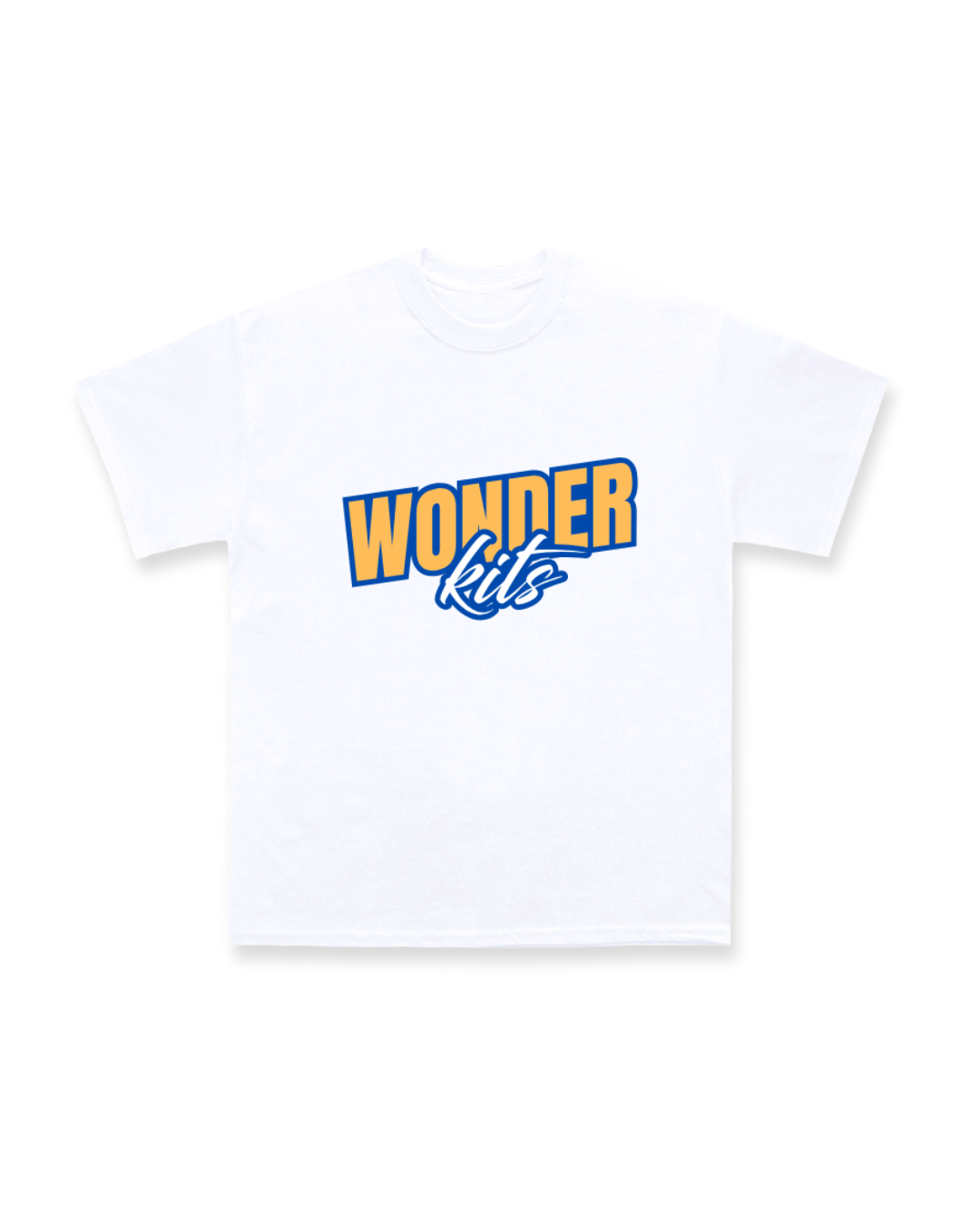 Wonder Kits Sports Youth T- Shirt - White