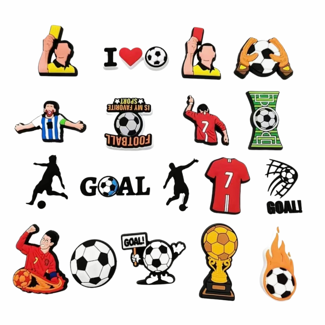 18 Pcs Shoe Charms Charms