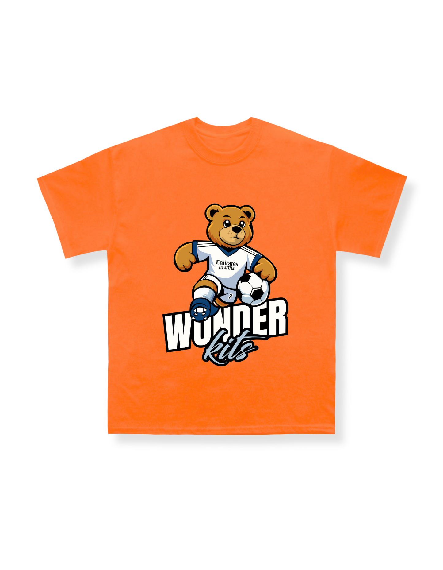 Madrid Teddy Youth Shirt - Orange