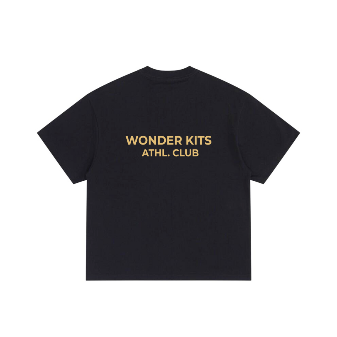 Athl. Club Heavy Cotton Youth T- Shirt Black