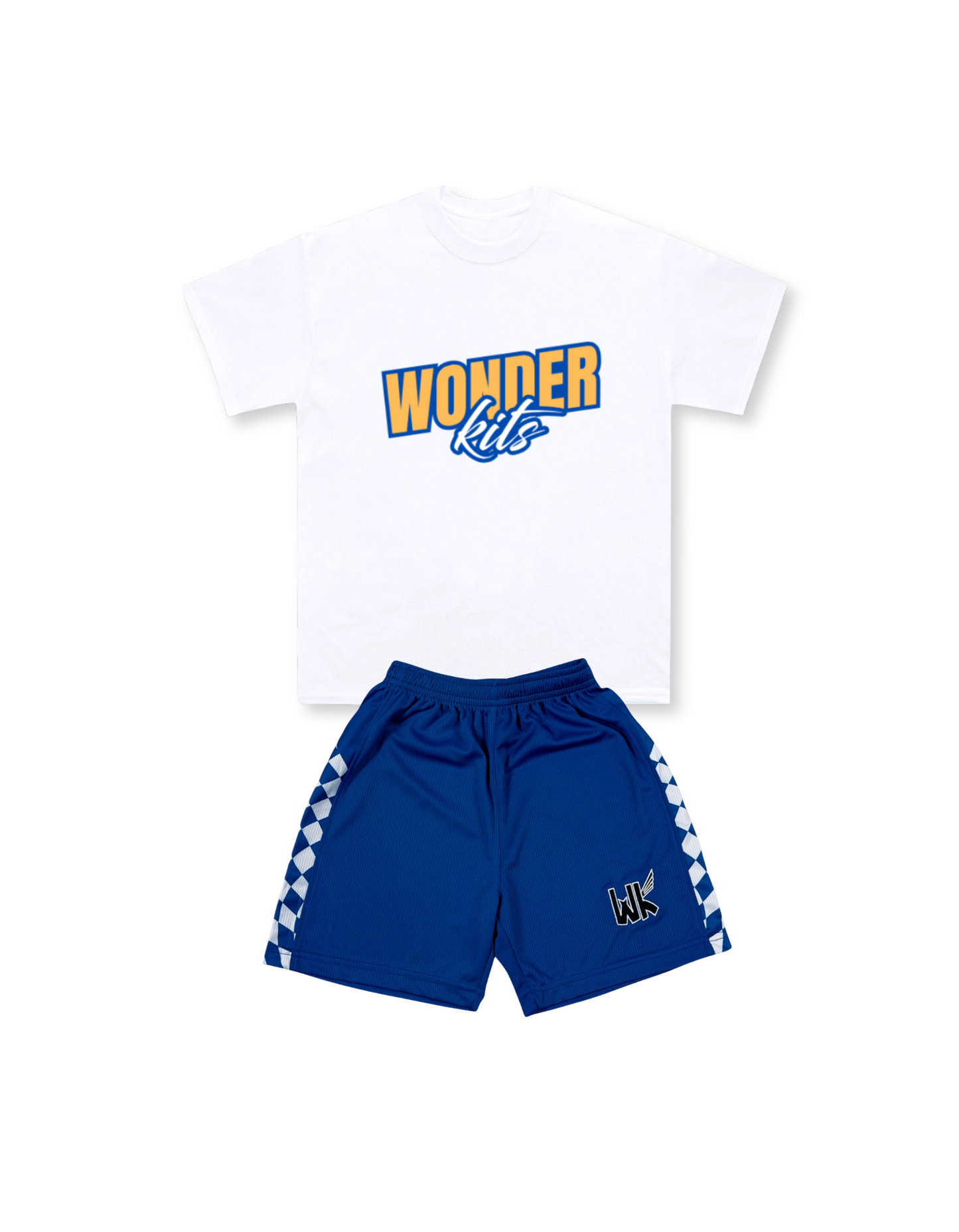 Wonder Kit Youth Graphic Set - White/Blue
