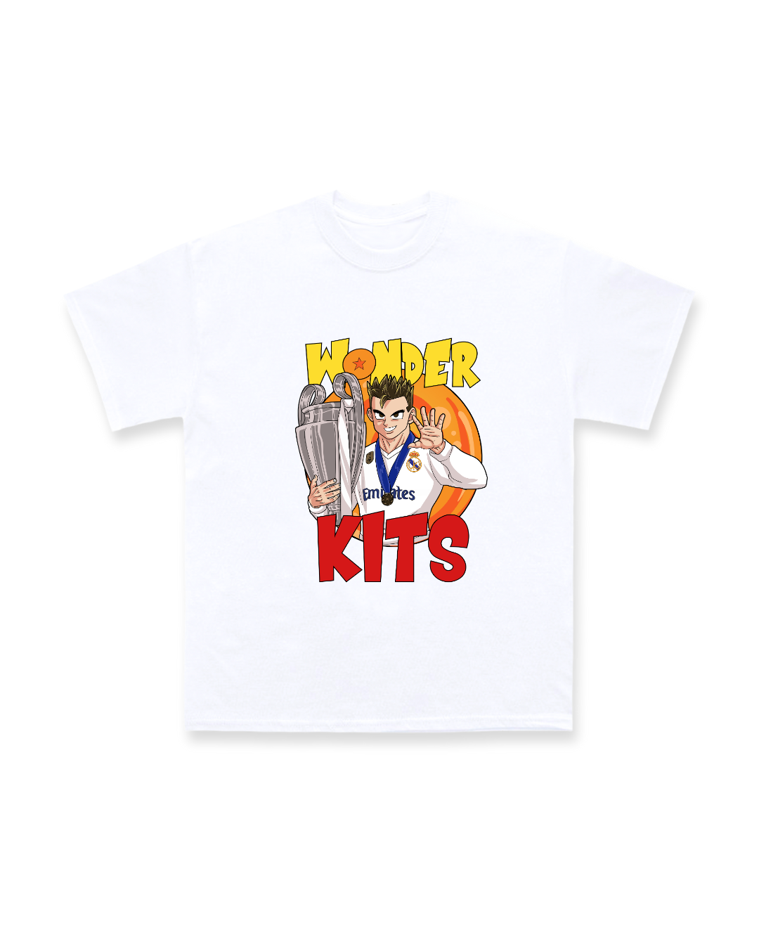 Cartoon Graphic Youth Shirt - 5 Champions