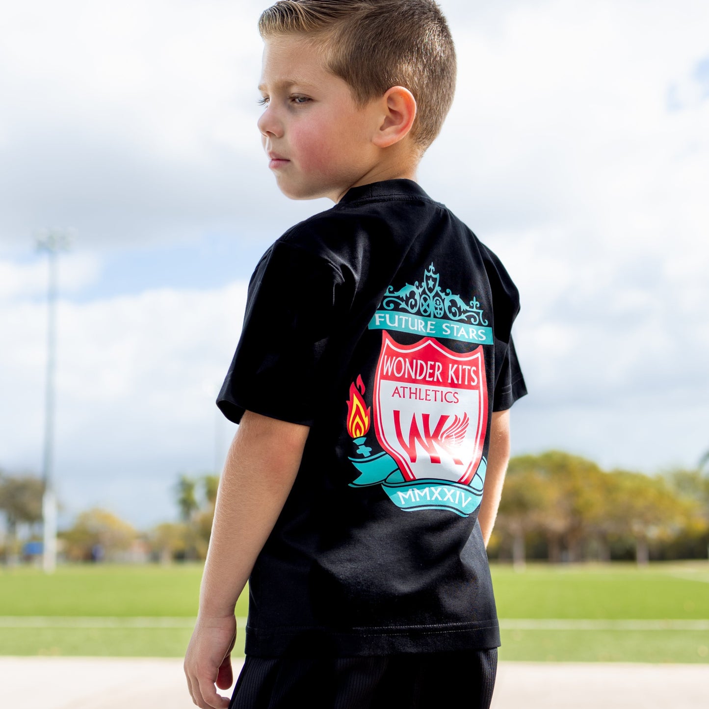 Anfield Heavy Cotton Youth T- Shirt