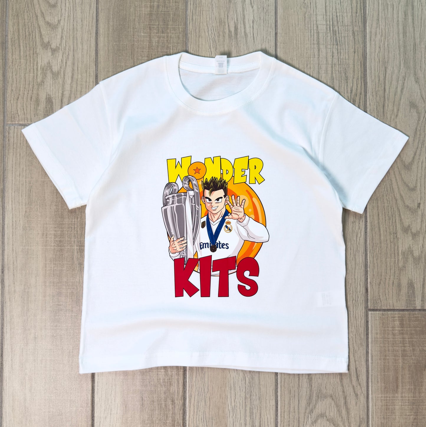 Cartoon Graphic Youth Shirt - 5 Champions