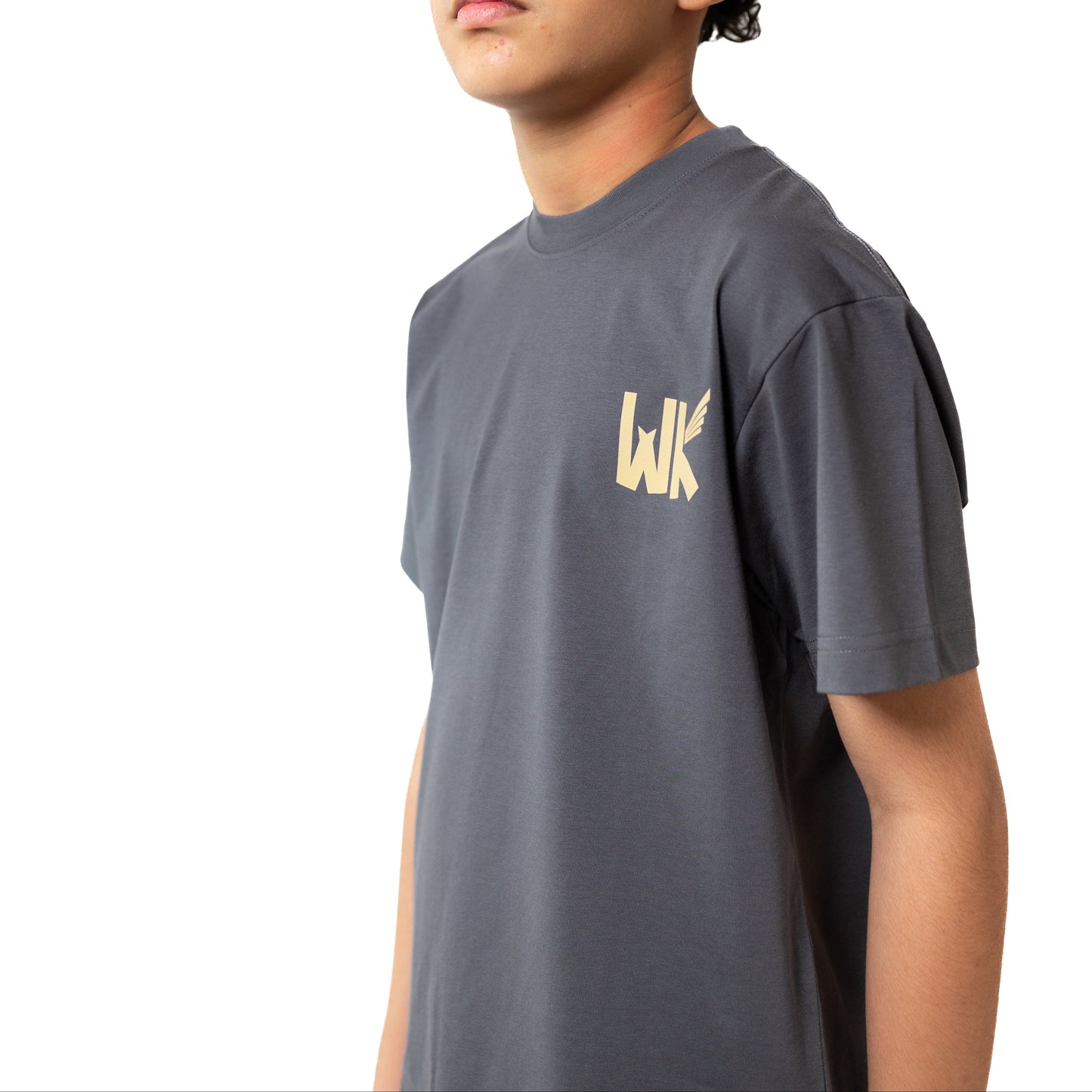 Athl. Club Heavy Cotton Youth T- Shirt Gray