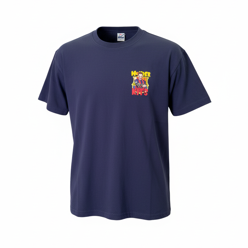 Essential Graphic Youth Shirt -Barcelona Midnight Blue