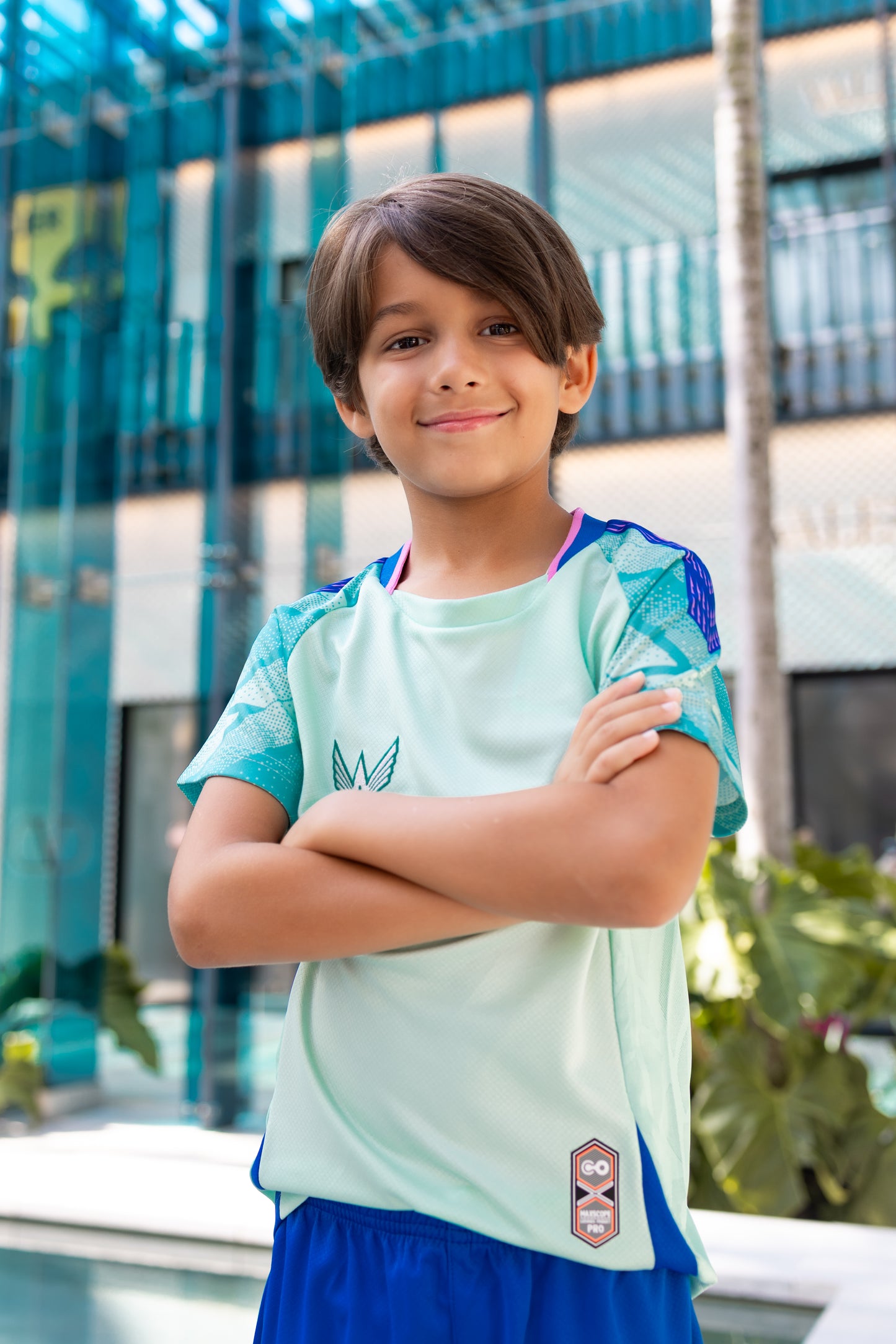 Essentials Sports Youth Set - Sky Blue