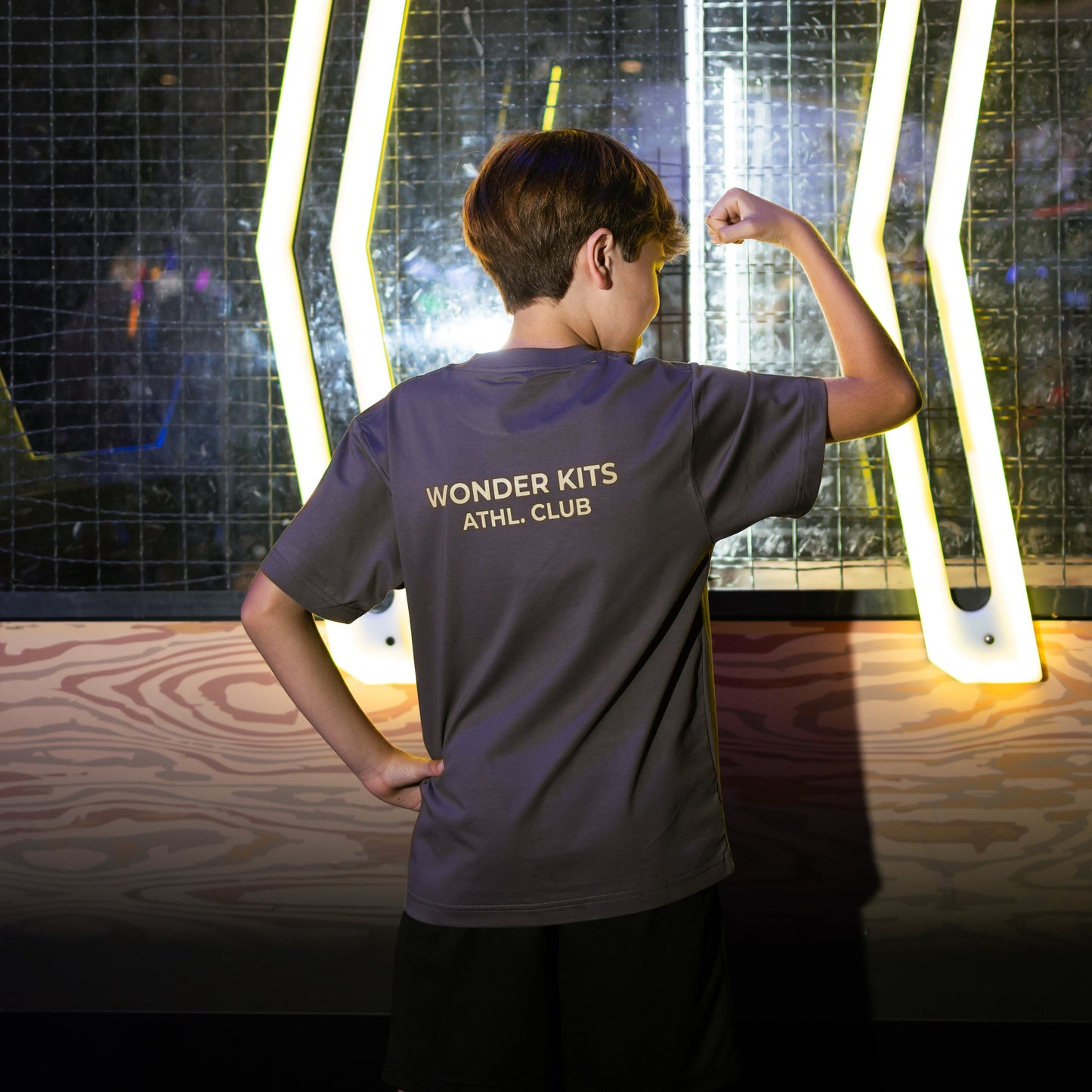 Athl. Club Heavy Cotton Youth T- Mauve