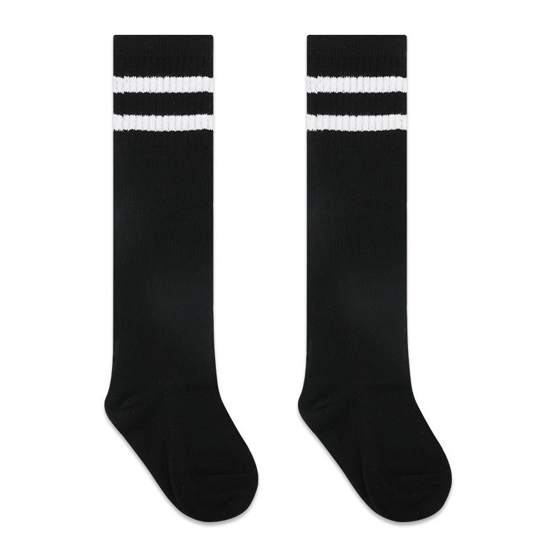All day Youth Long Socks - White Lines