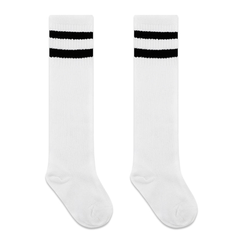 All day Youth Long Socks - Black Lines