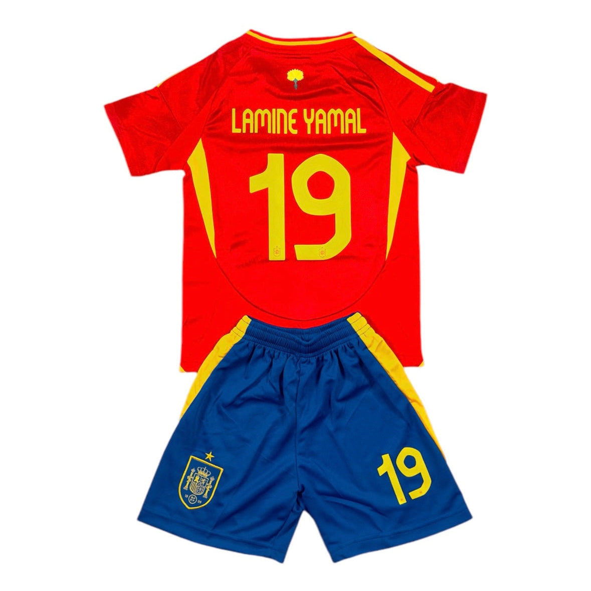 Lamine Yamal #19 Spain Youth soccer set