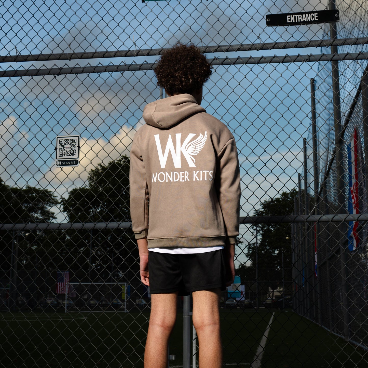 WK Youth Hoodie Olive