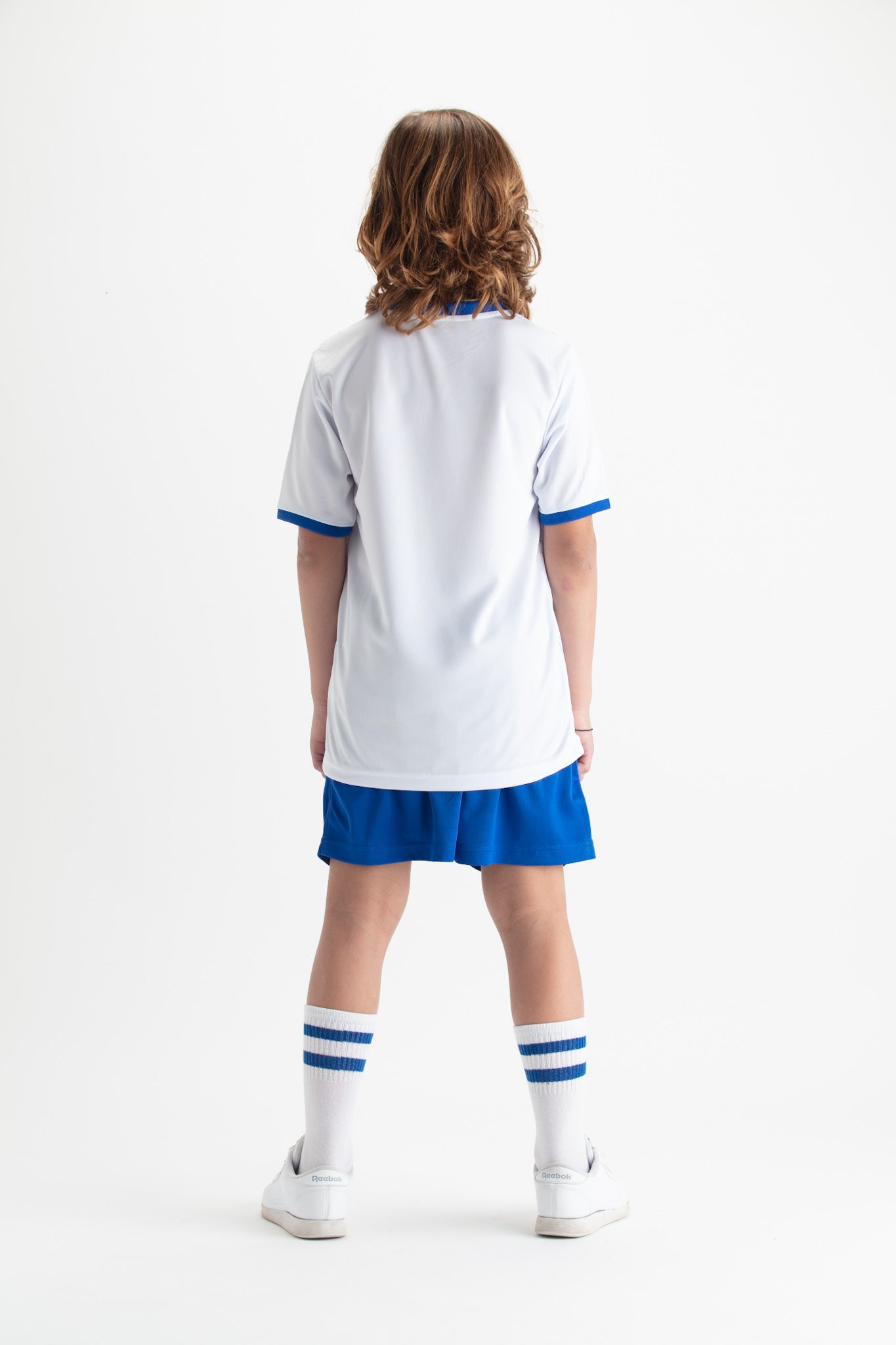 Essentials Sports Youth Set - White/Blue