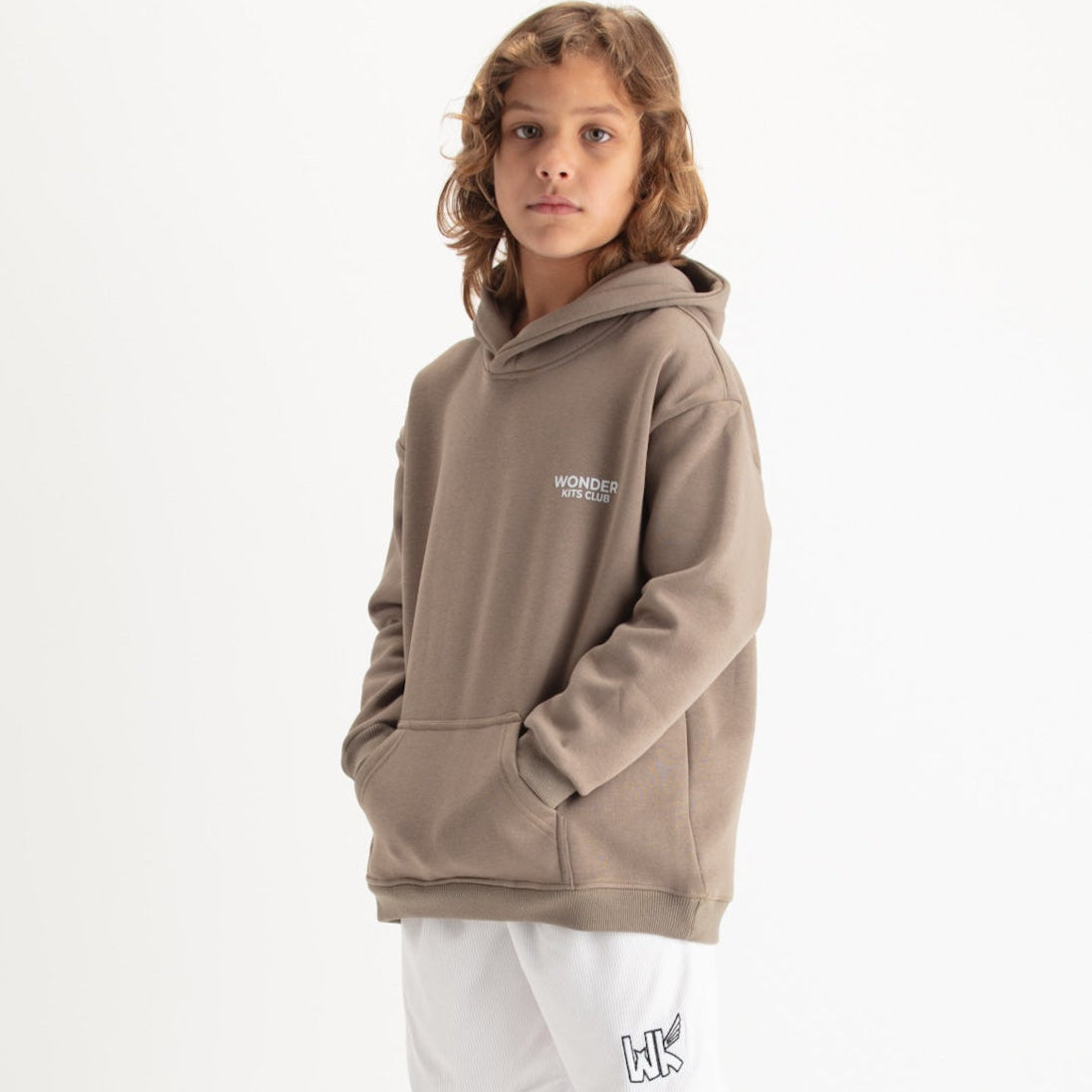 WK Youth Hoodie Olive