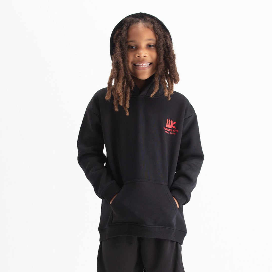 Youth Hoodie Black - Black