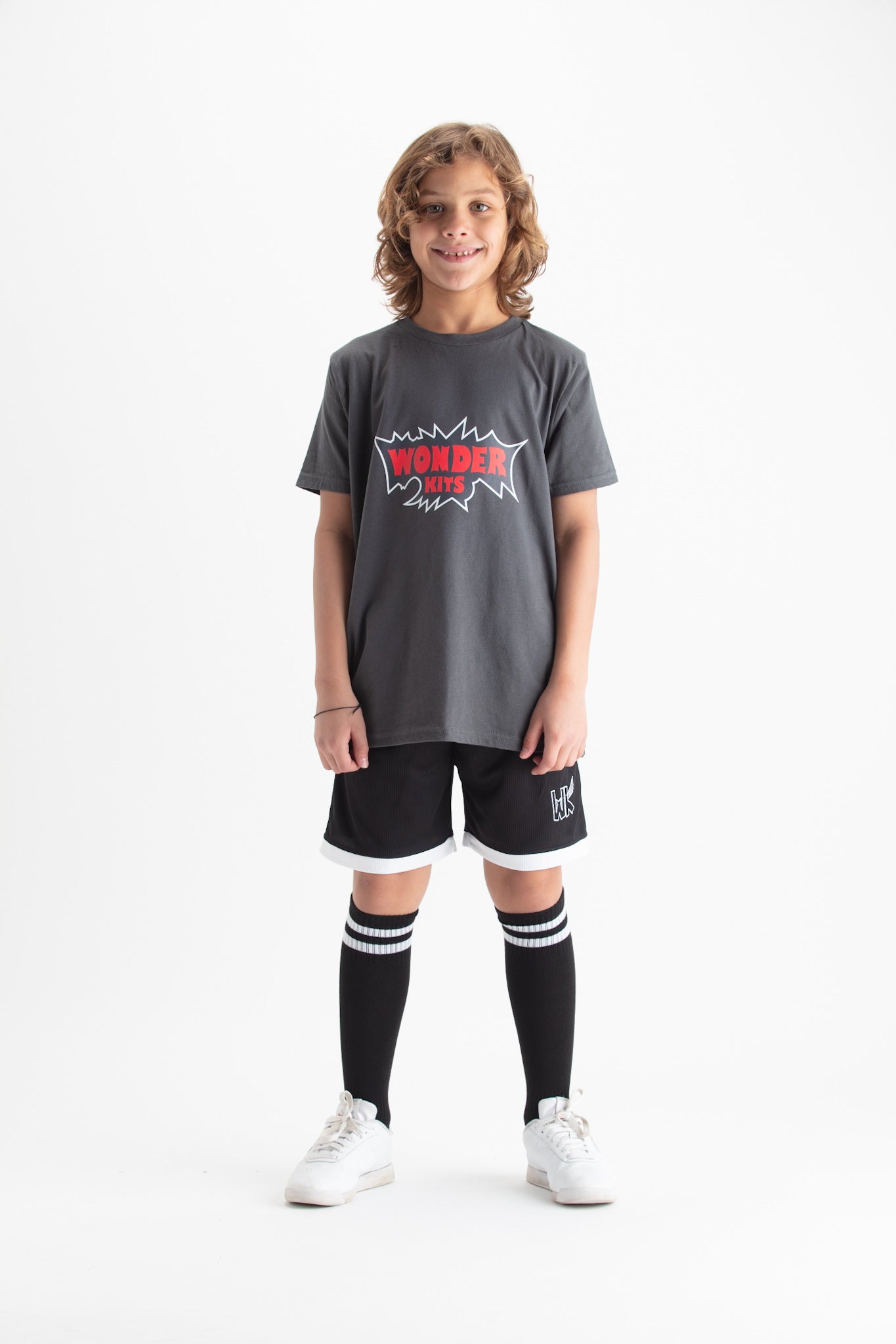 Wonder Kit Youth Bundle - Graphic Tee Gray