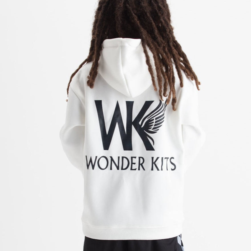 WK Youth Hoodie White