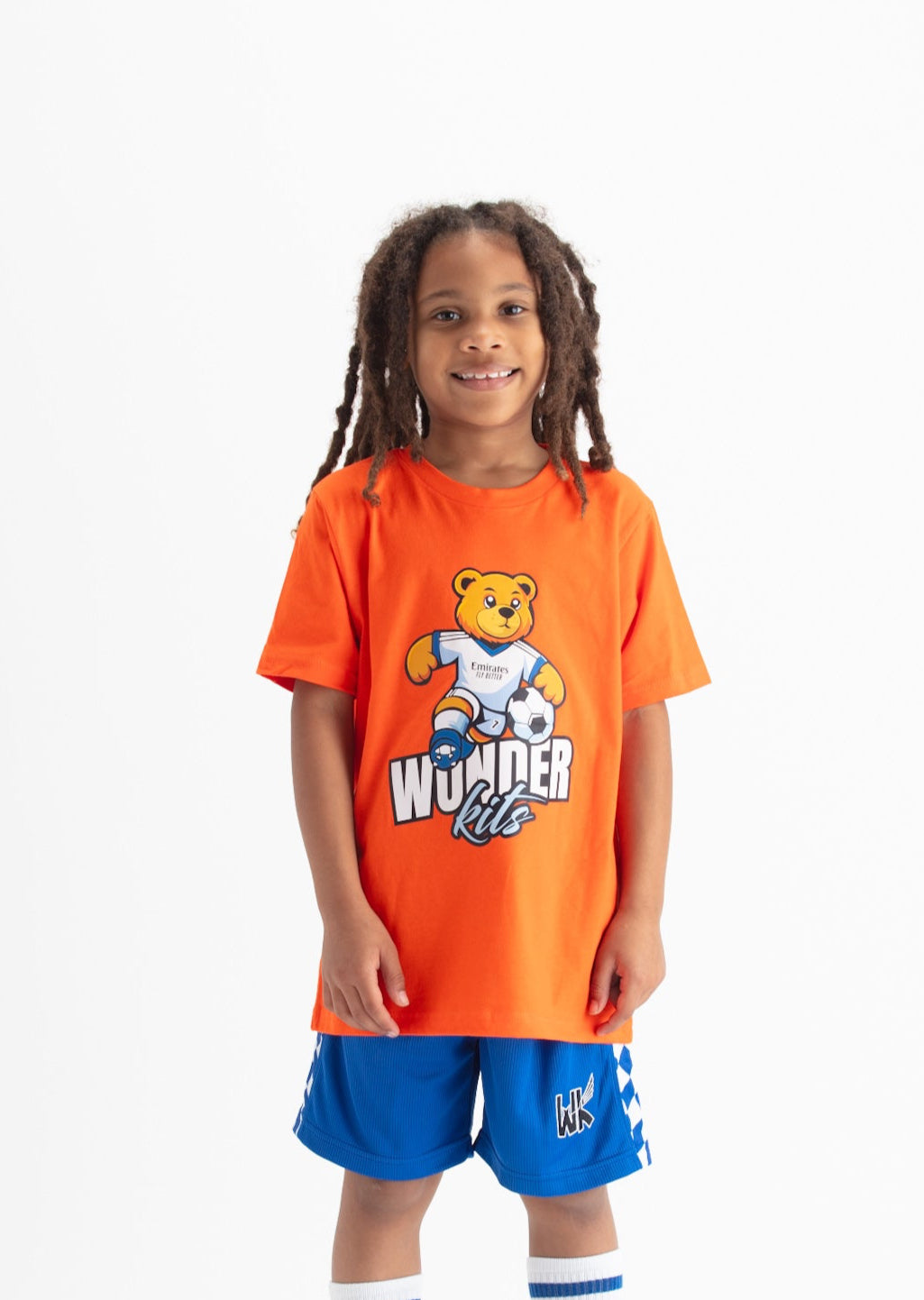 Madrid Teddy Youth Shirt - Orange