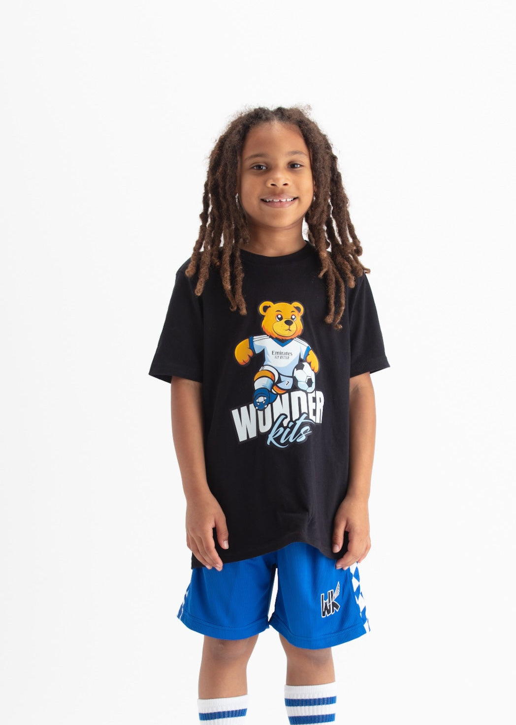 Madrid Teddy Youth Shirt - Black