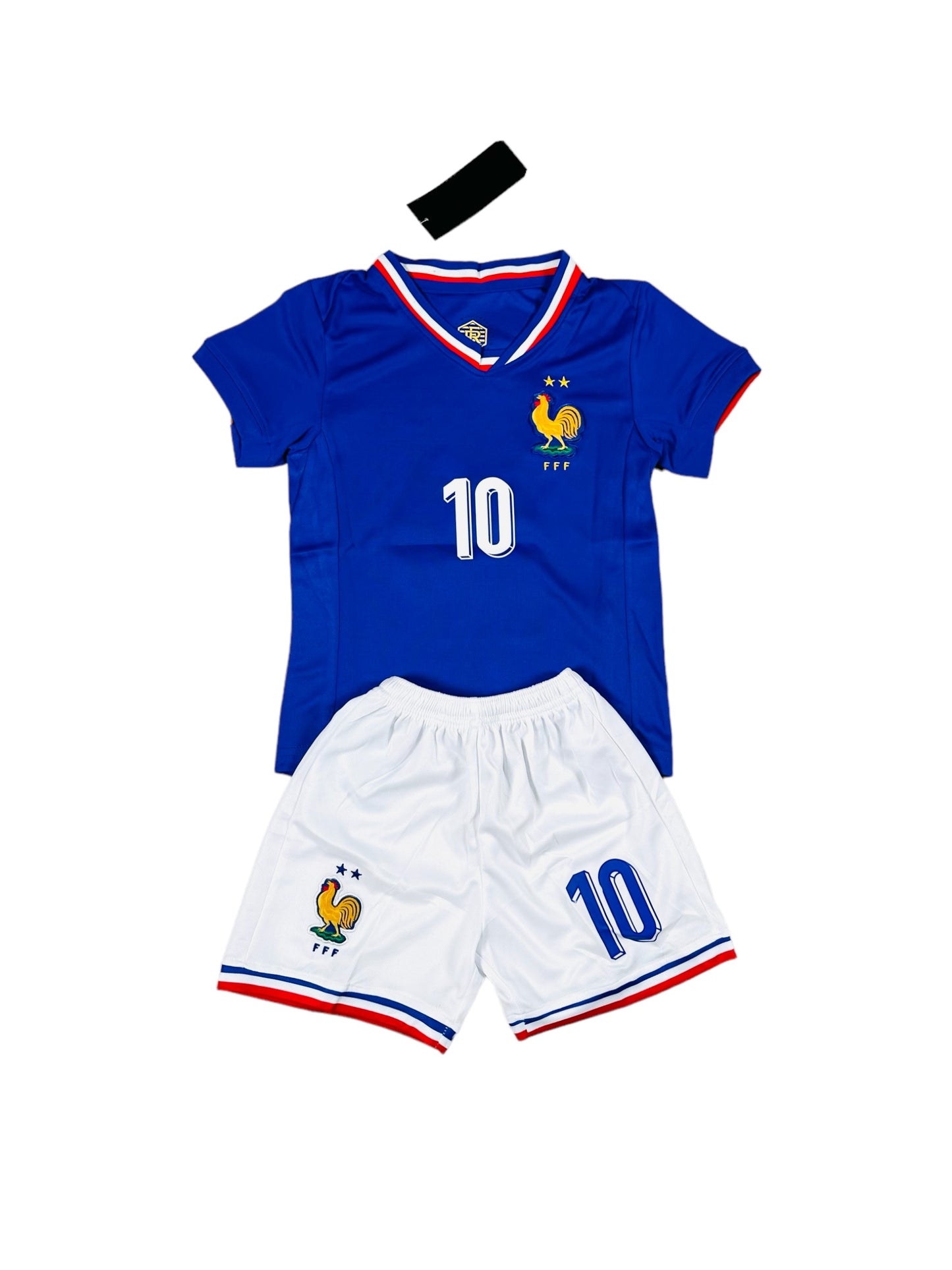 Mbappe #7 France 2024 Home Youth soccer set