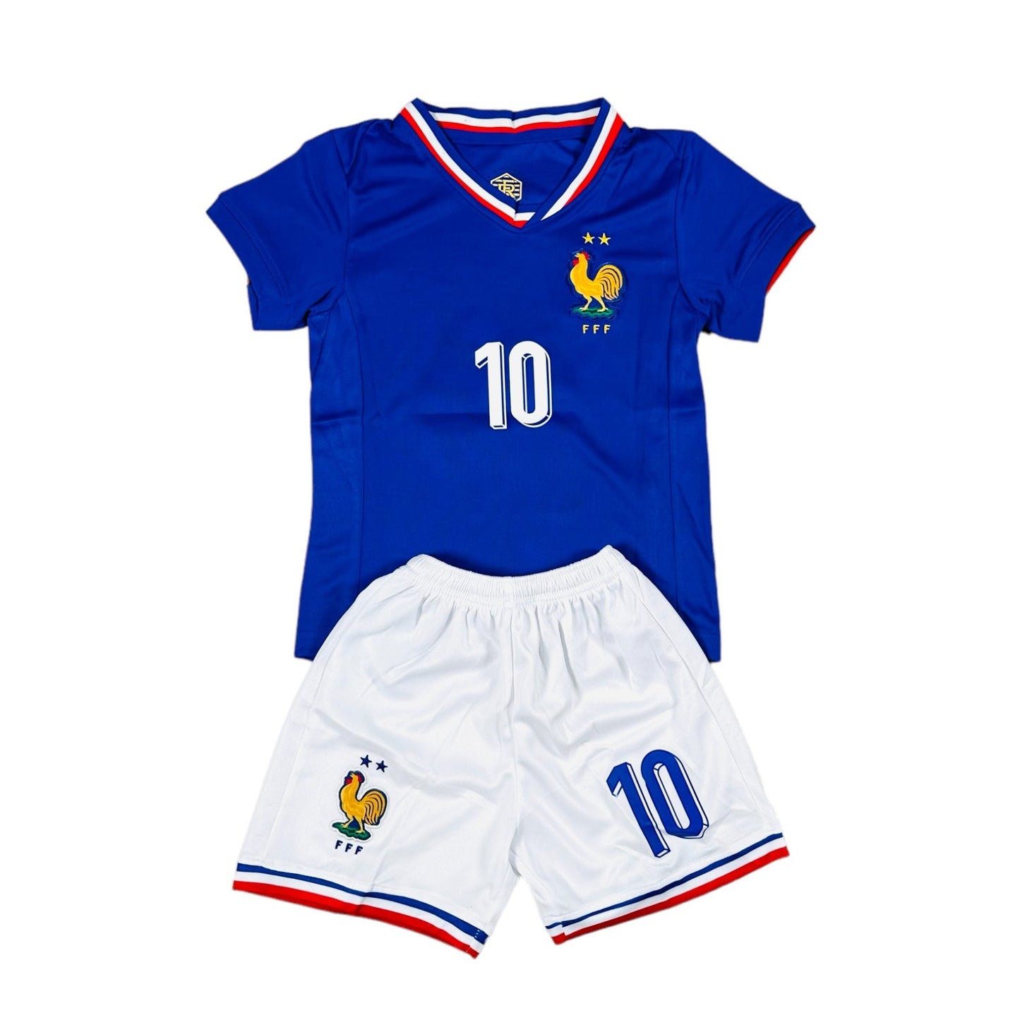 Mbappe #7 France 2024 Home Youth soccer set