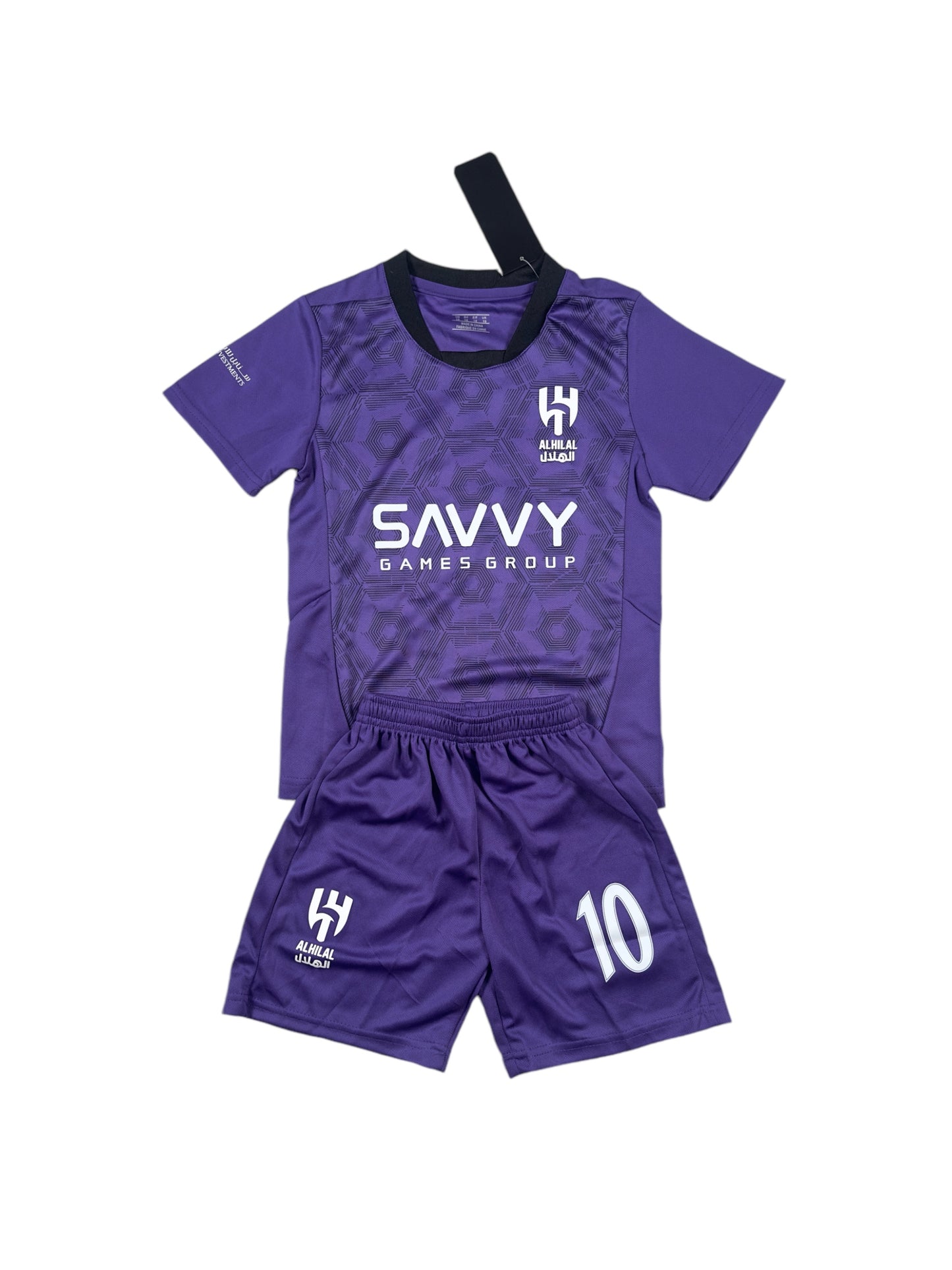Neymar Jr #10 Al-Hilal Away 2024/25 Youth soccer set