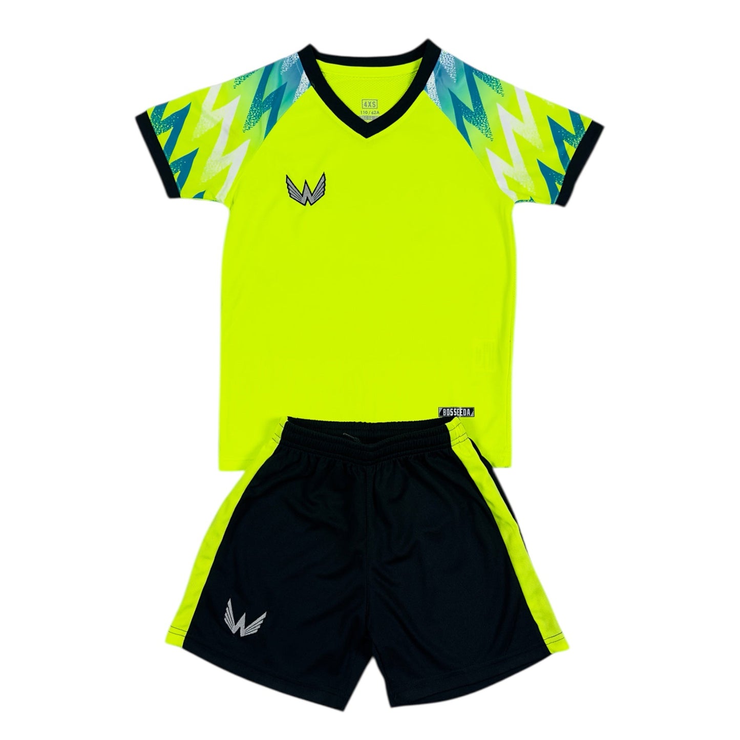 Essentials Sports Youth Set - Neon Green