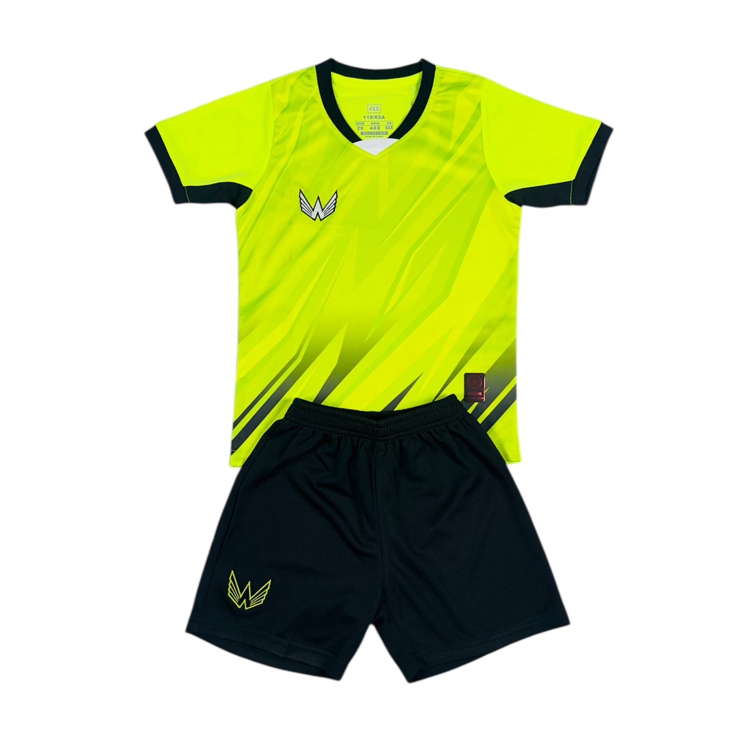 Essentials Sports Youth Set - Sky Neon