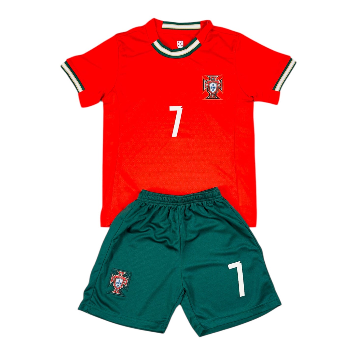 Ronaldo #7 Home Youth soccer set