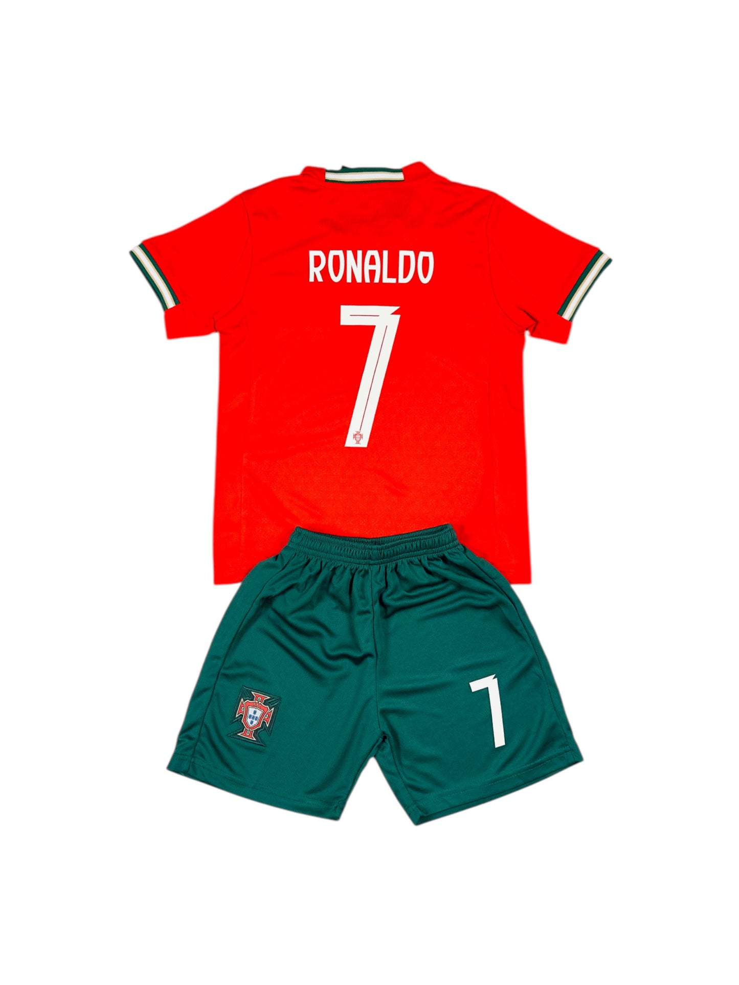 Ronaldo #7 Portugal Home 2025 Youth soccer set