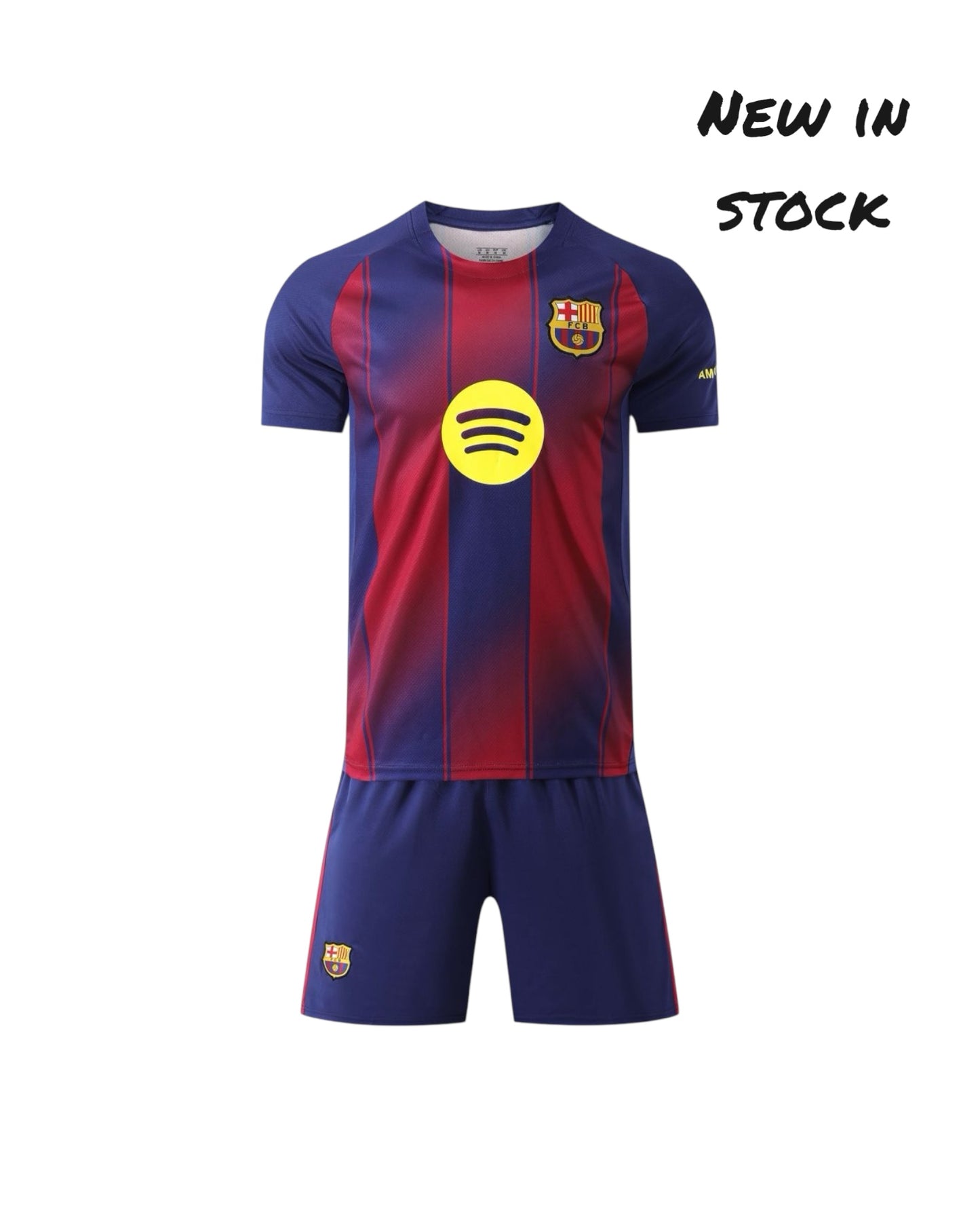Lamine Yamal #10 Barcelona Home 2025 Youth soccer set