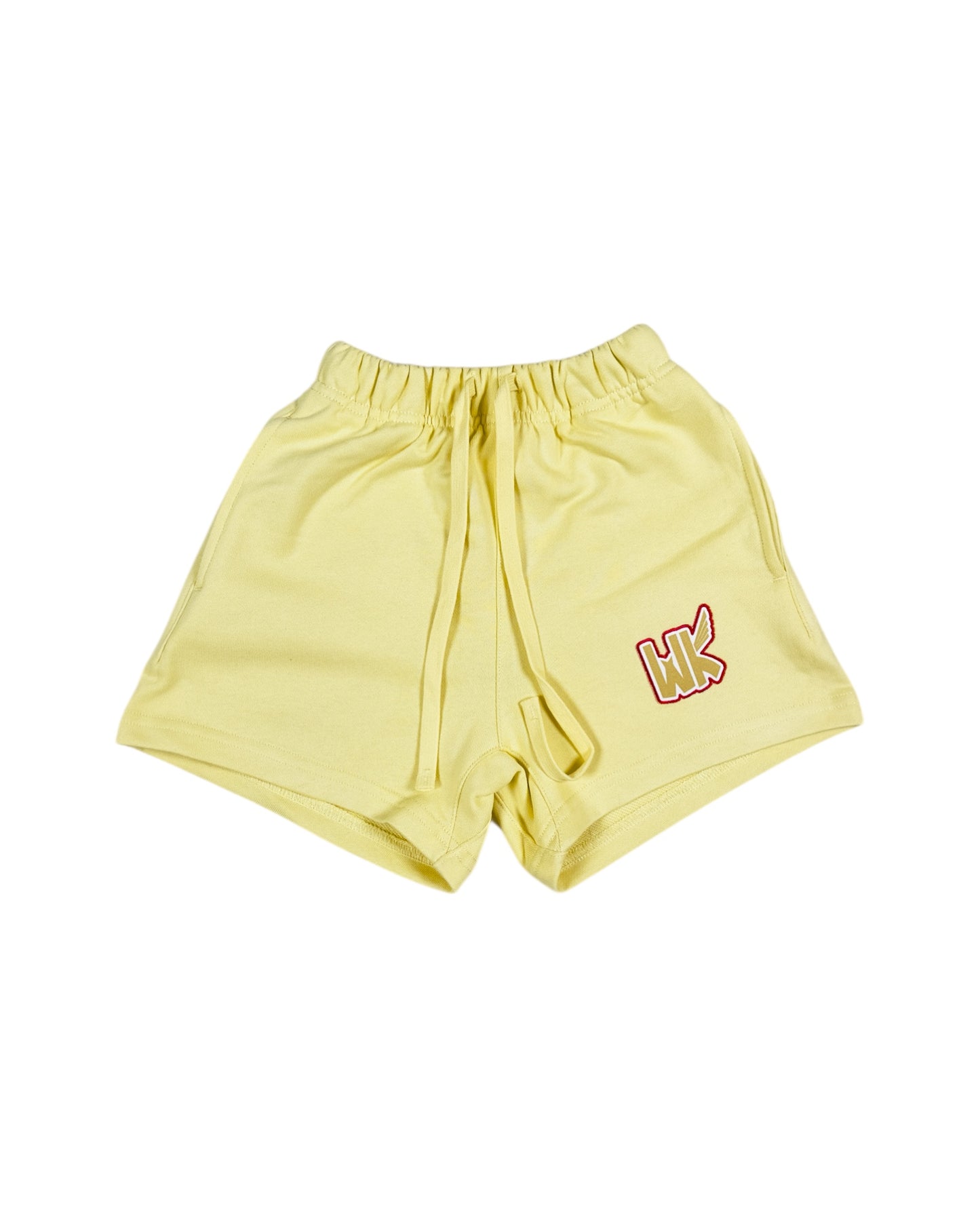 Fleece Wonder Kits Youth Shorts - Yellow