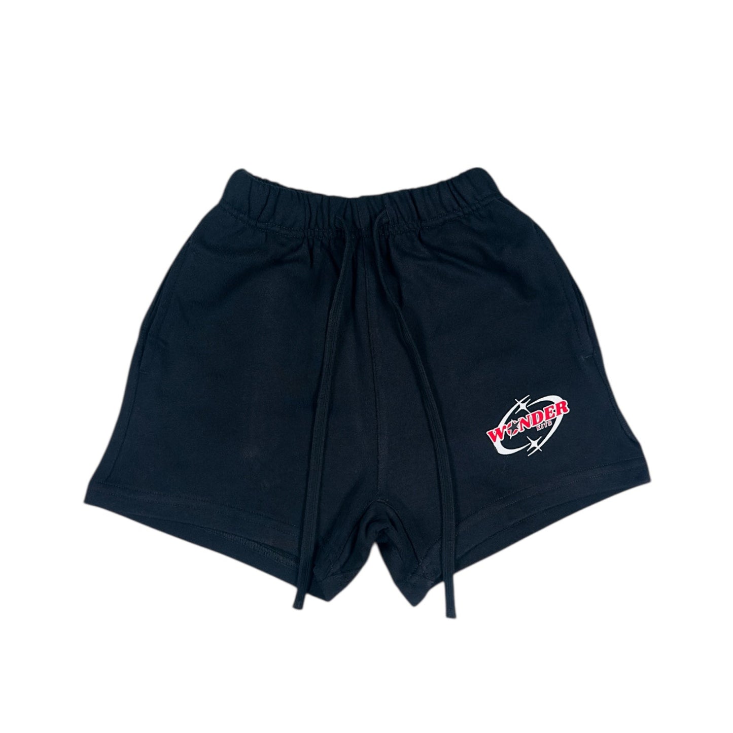 Fleece Wonder Kits Short - Graphic Black