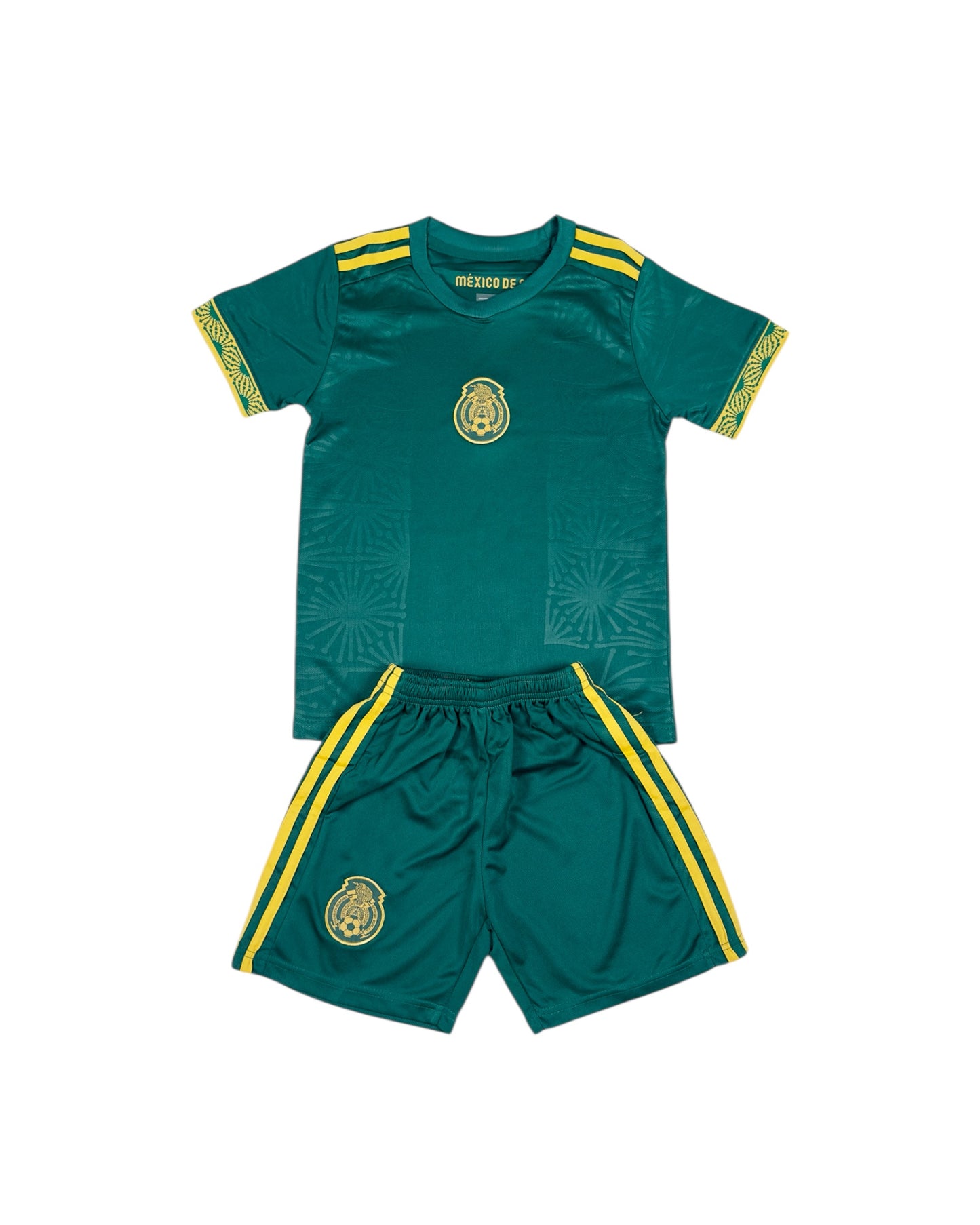 Mexico Home Green 2025 Youth soccer set