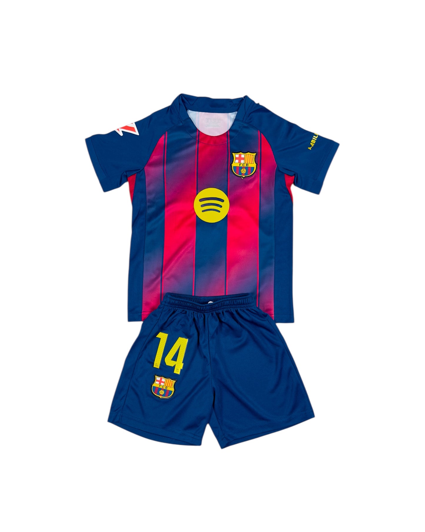 Rashford #14 Barcelona Home 2025 Youth soccer set