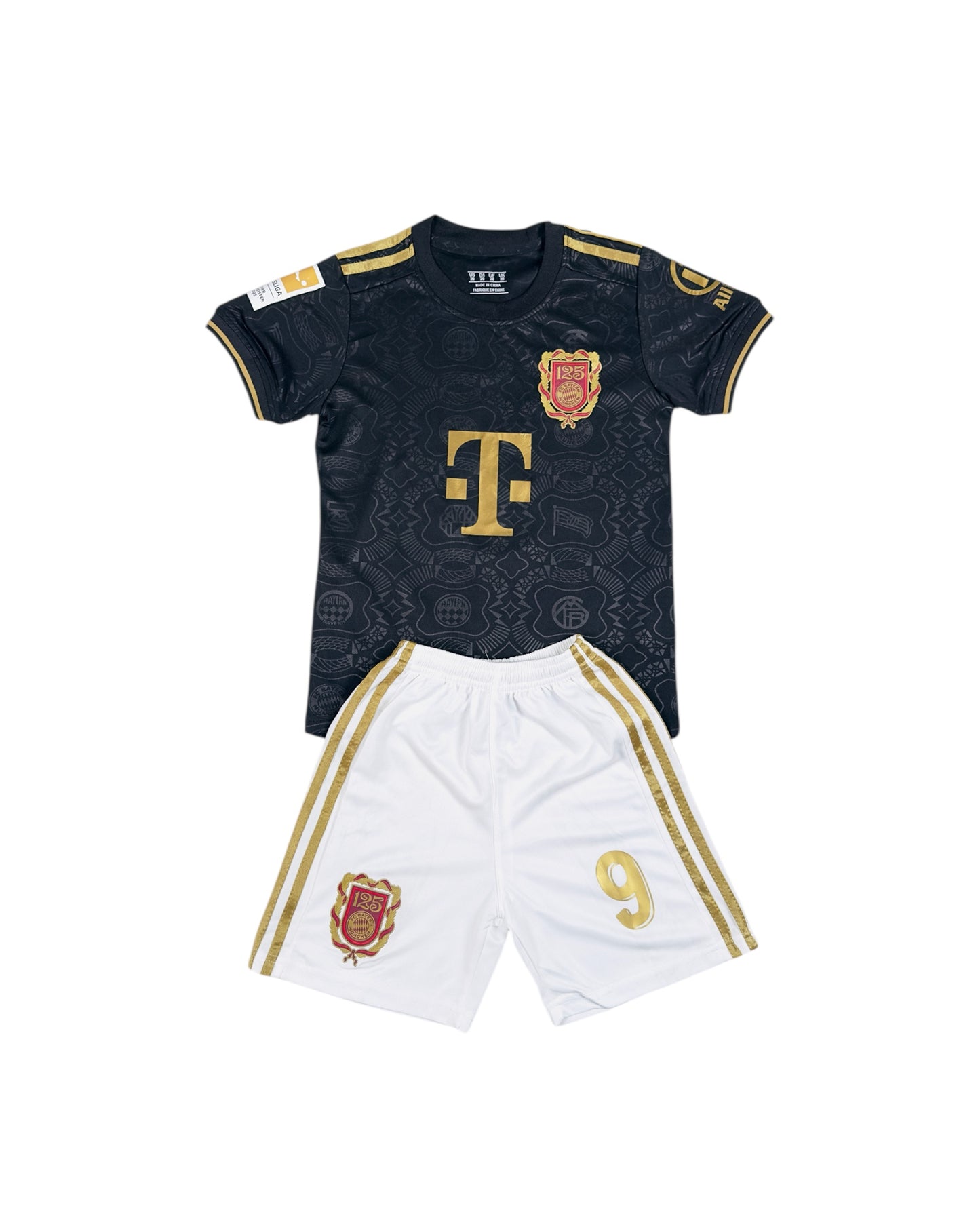 Kane #9 Bayern Away 2025 Youth soccer set