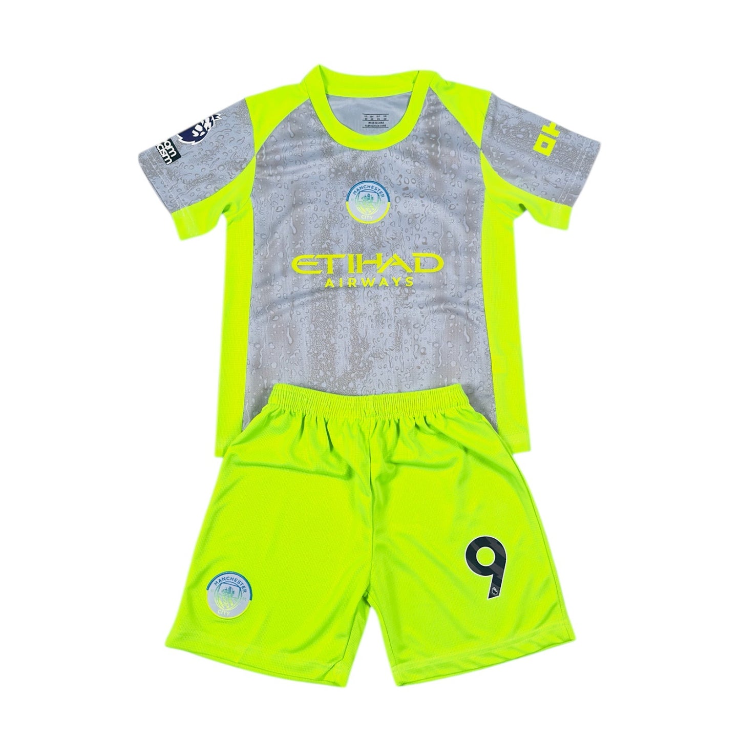 Haaland #9 Away third Youth soccer set