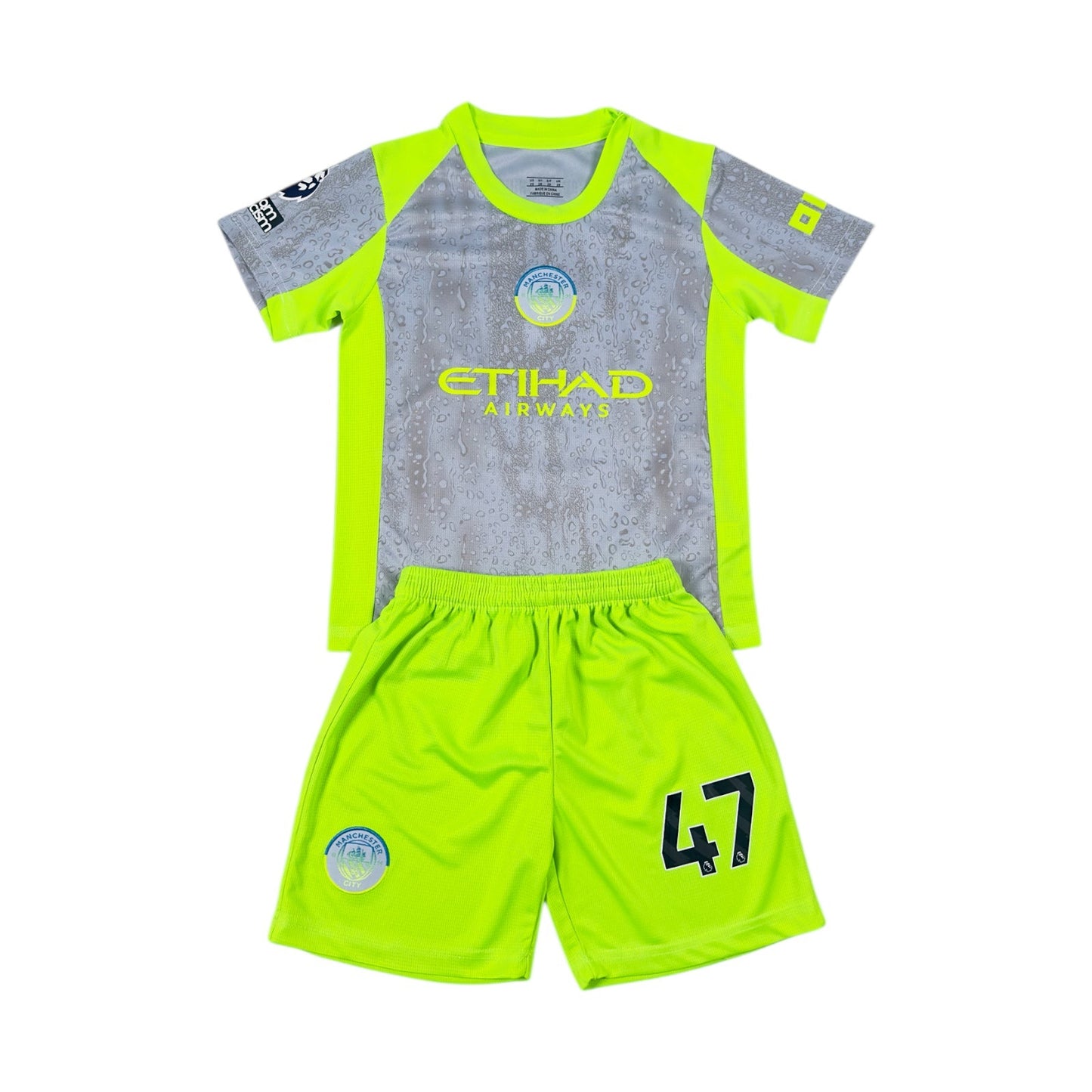 Foden #42 Away third Youth soccer set