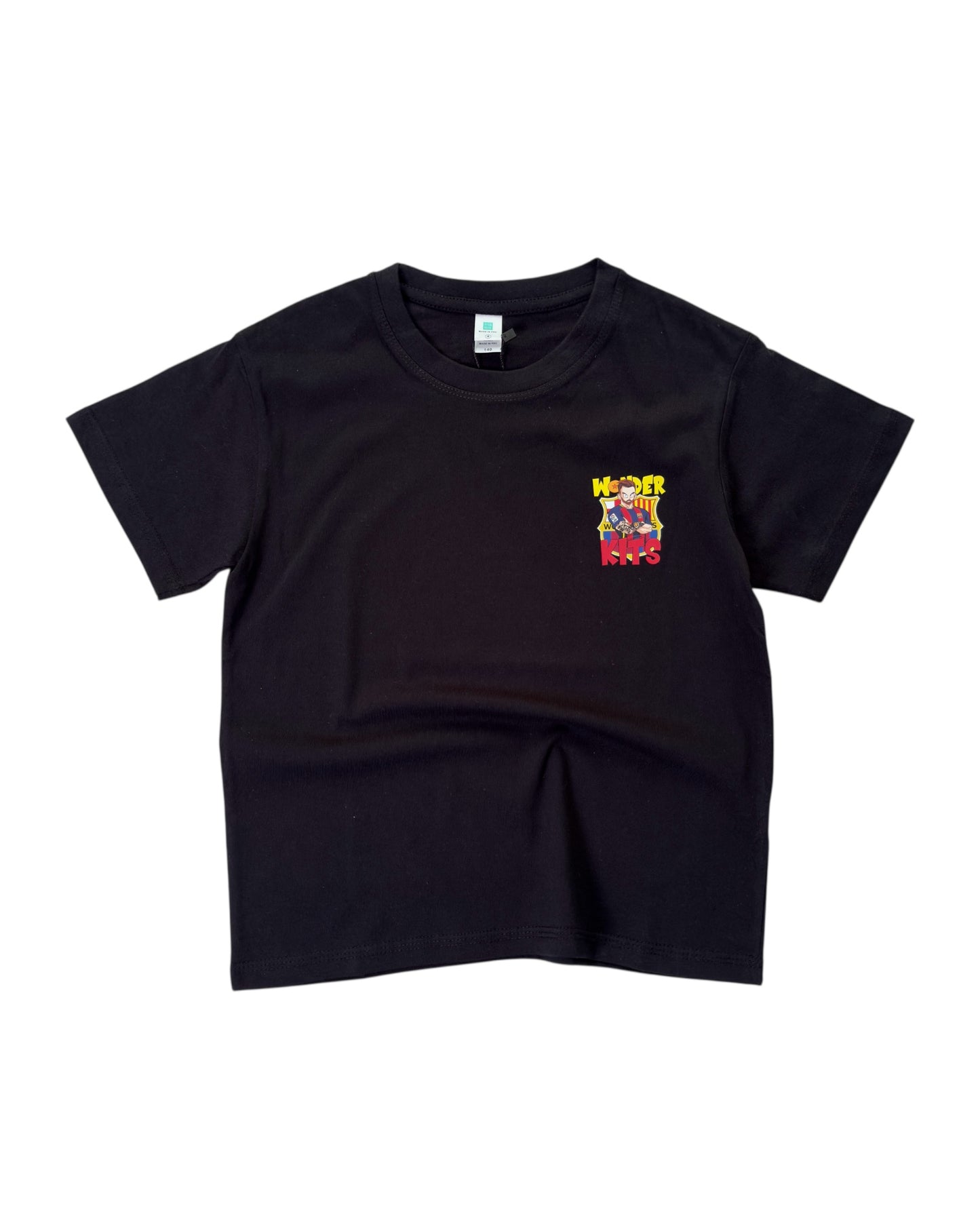 Essential Graphic Youth Shirt -Barcelona Black