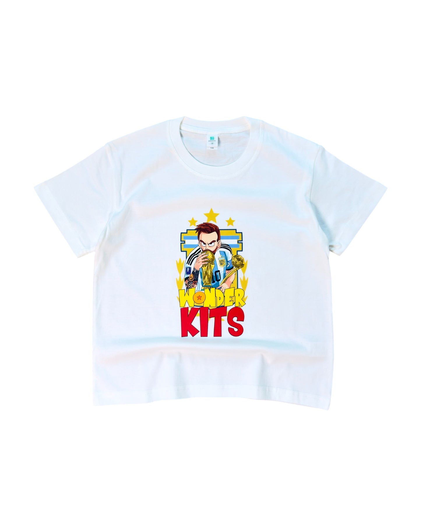 Cartoon Graphic Youth Shirt -World Champions