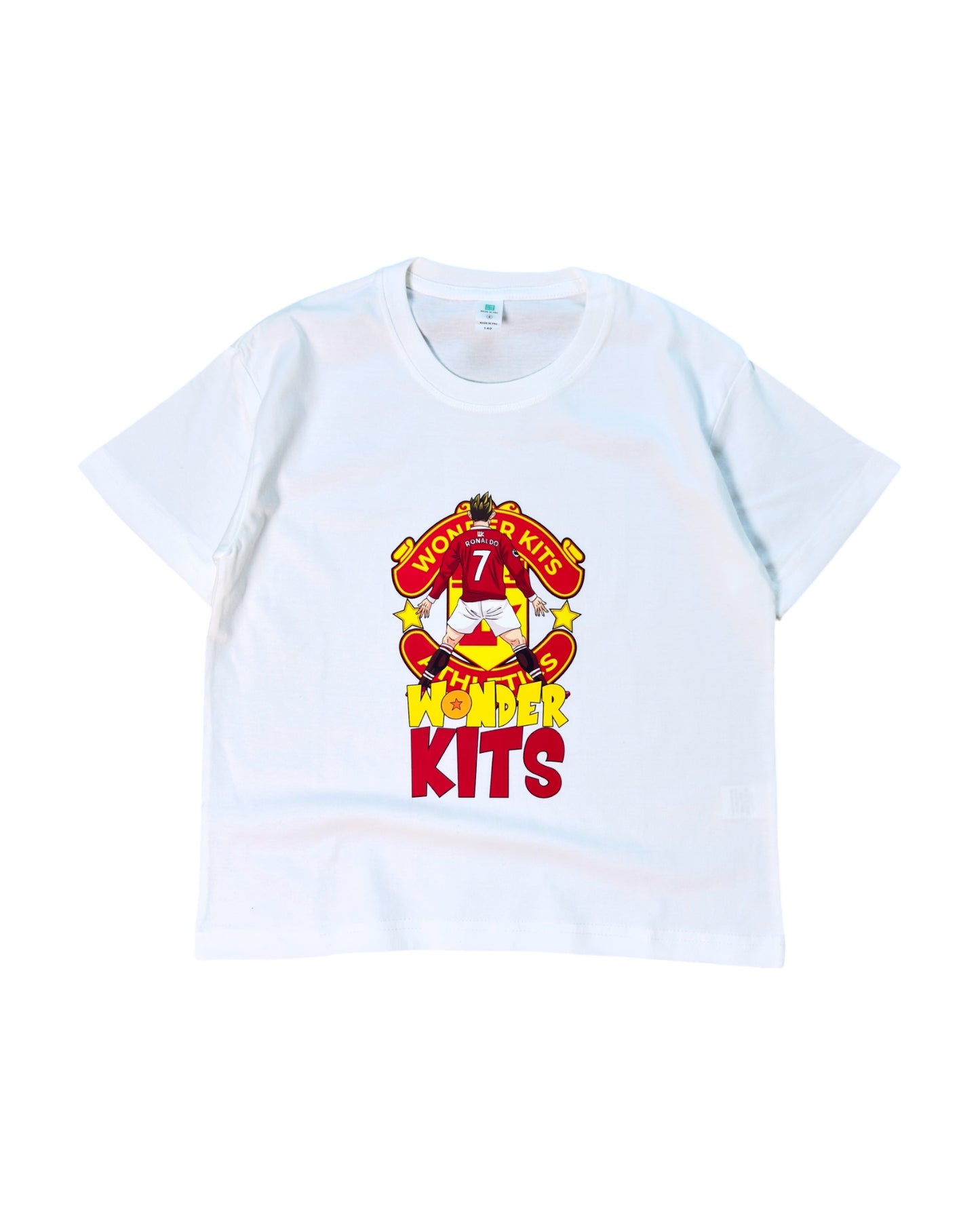 Cartoon Graphic Youth Shirt - Man U