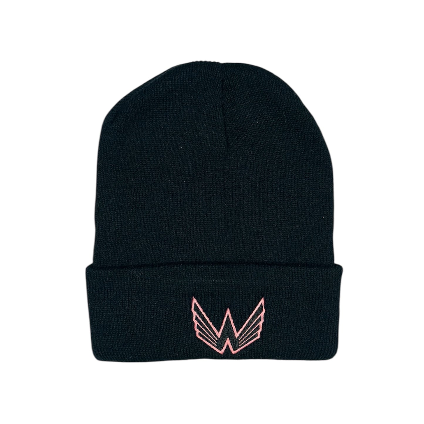 Logo Cotton Beanie - Black