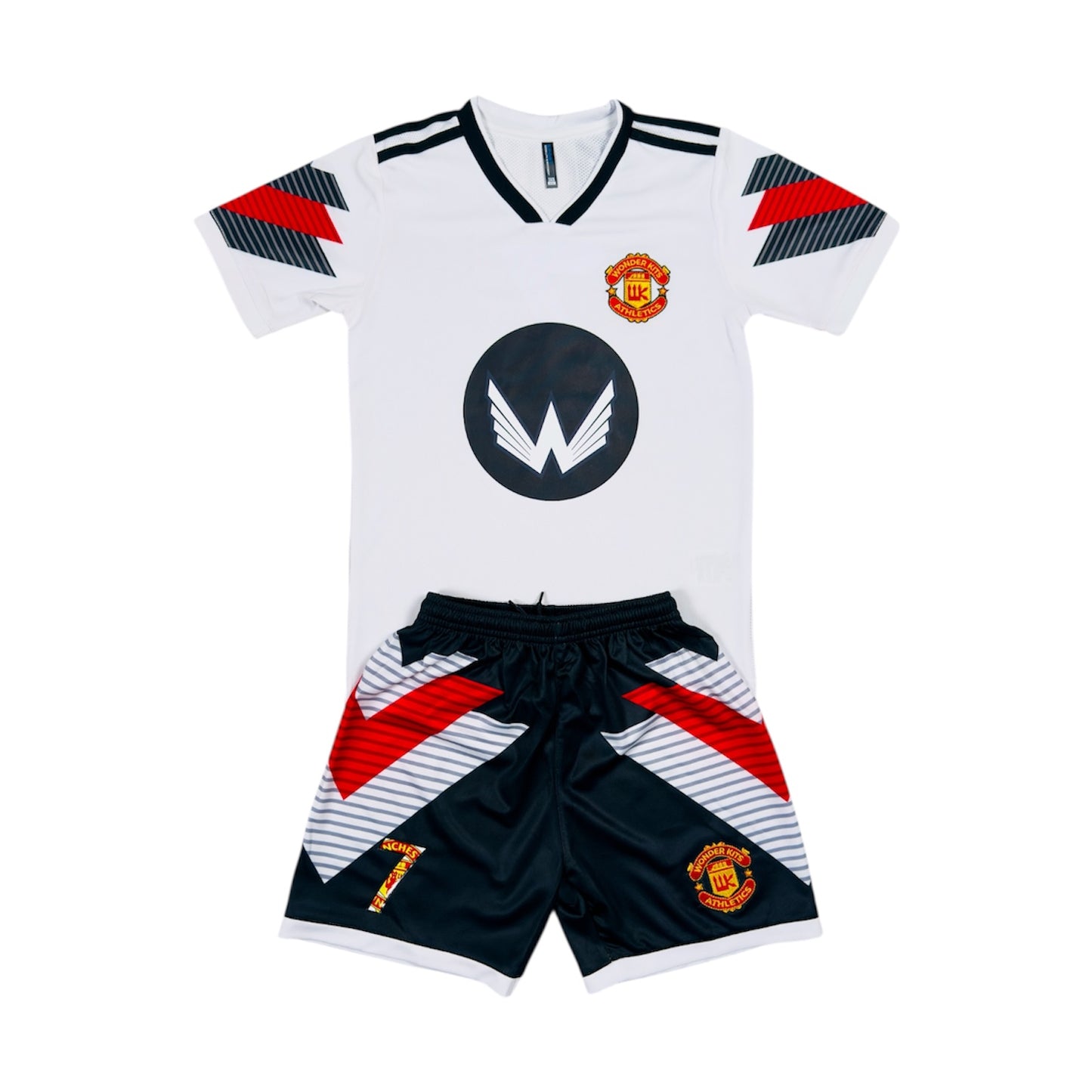 Man U Goat Youth Soccer set - Away