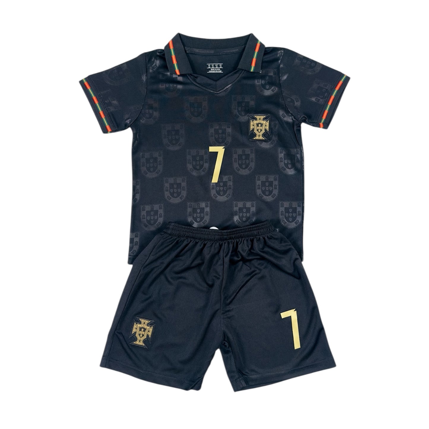 Ronaldo #7 Portugal Away 2026 Youth soccer set