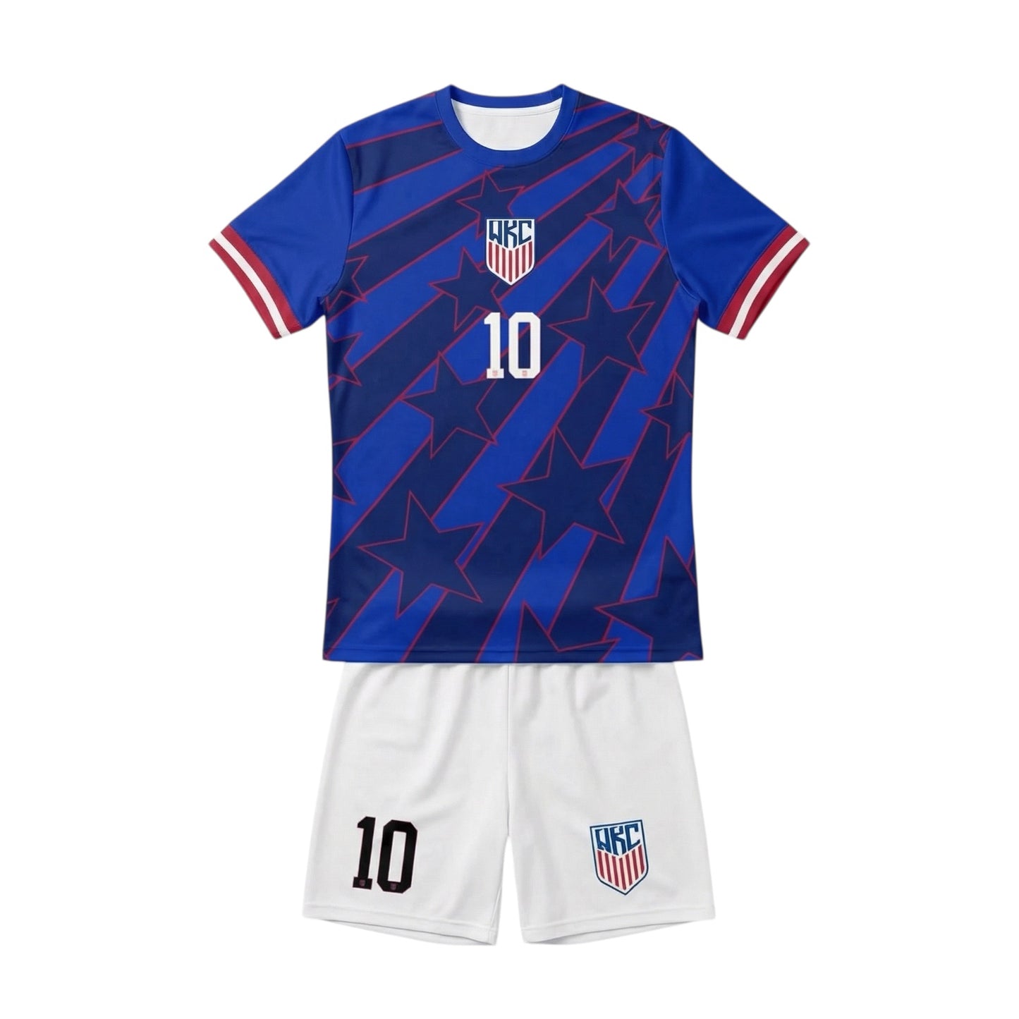 Team USA #10 Youth soccer Jersey set - All Stars