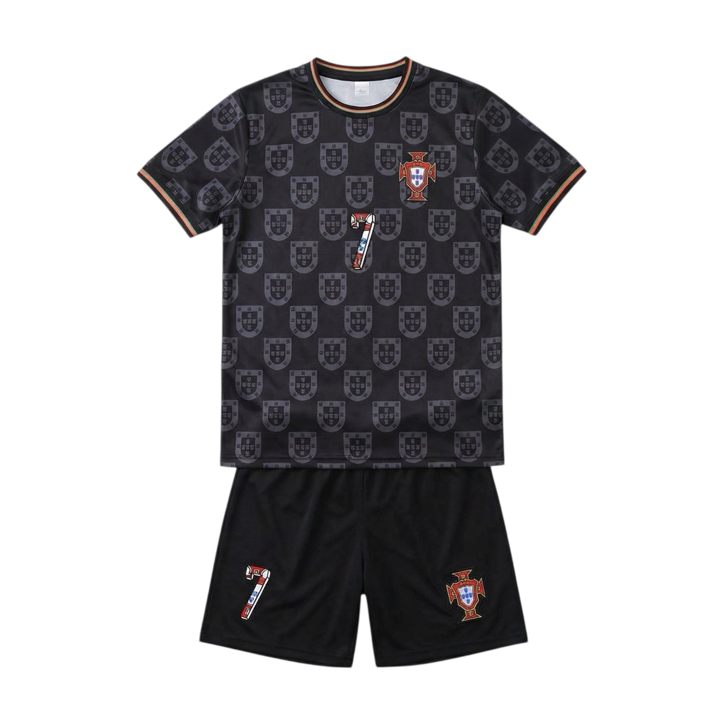 Portugal #7 Youth soccer set - Black