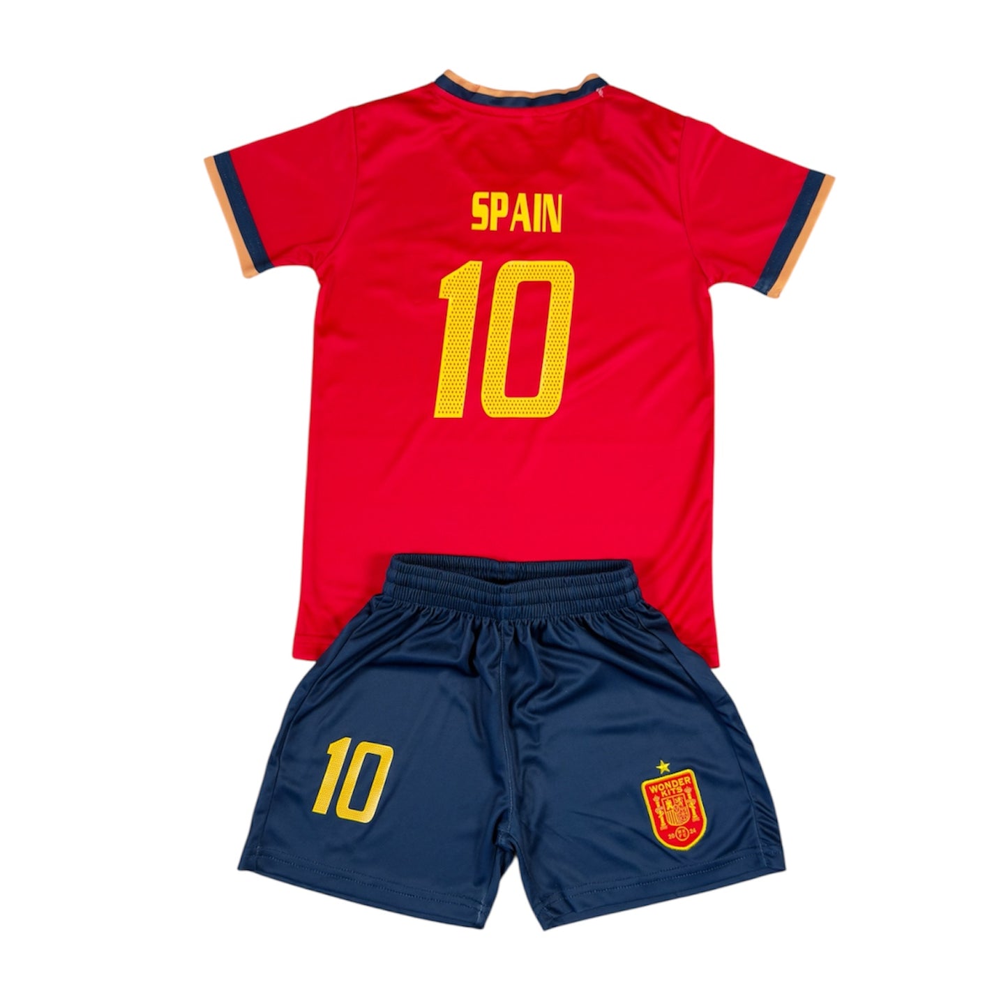 Spain #10 Youth soccer Jersey set - Midnight Blue