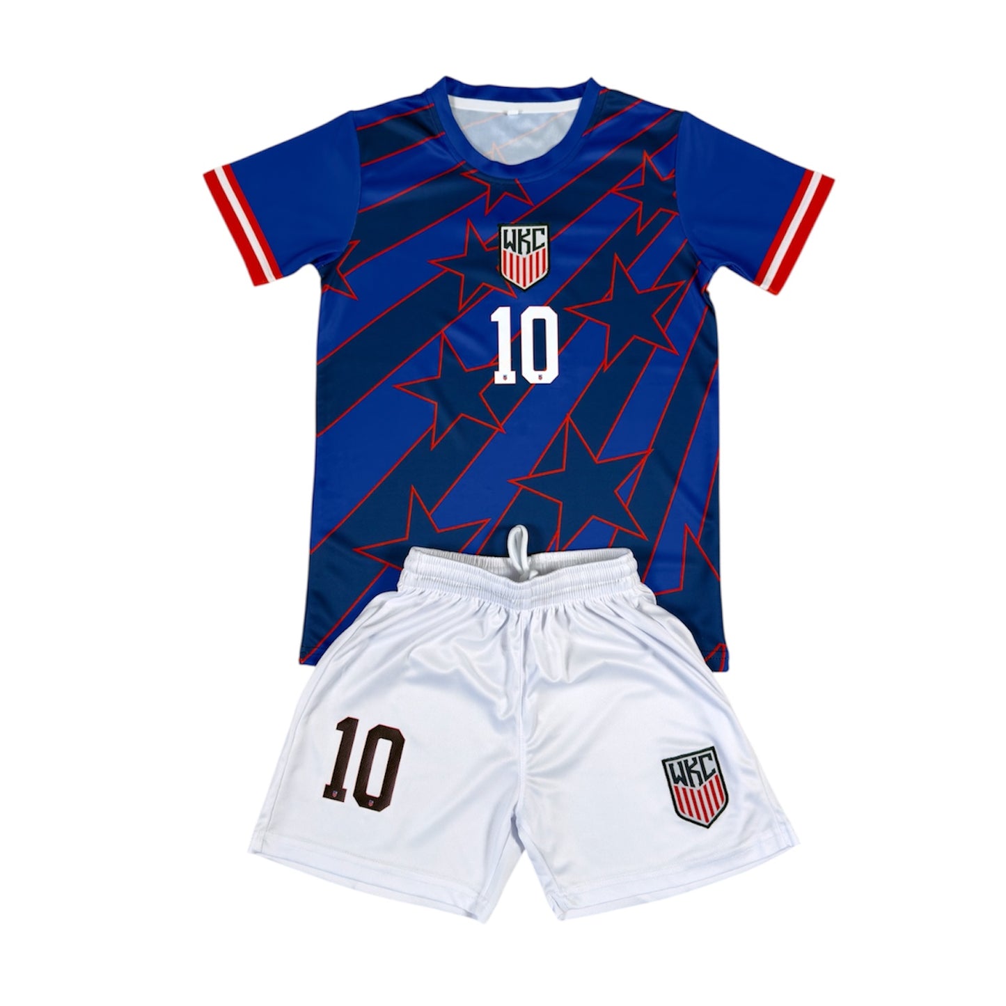 Team USA #10 Youth soccer Jersey set - All Stars